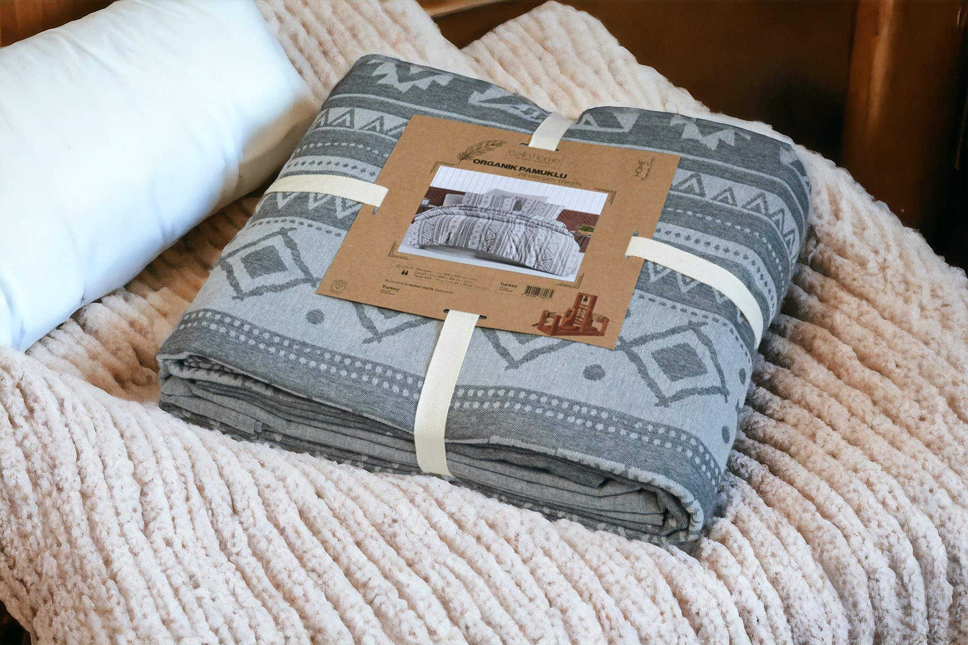 Постільна білизна Bella Home Organik Muslin 200 х 220 см v2