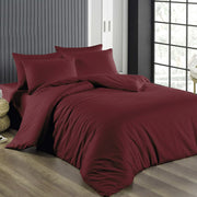 Постільна білизна Bella Home Elite Satin 200х220 Bordo