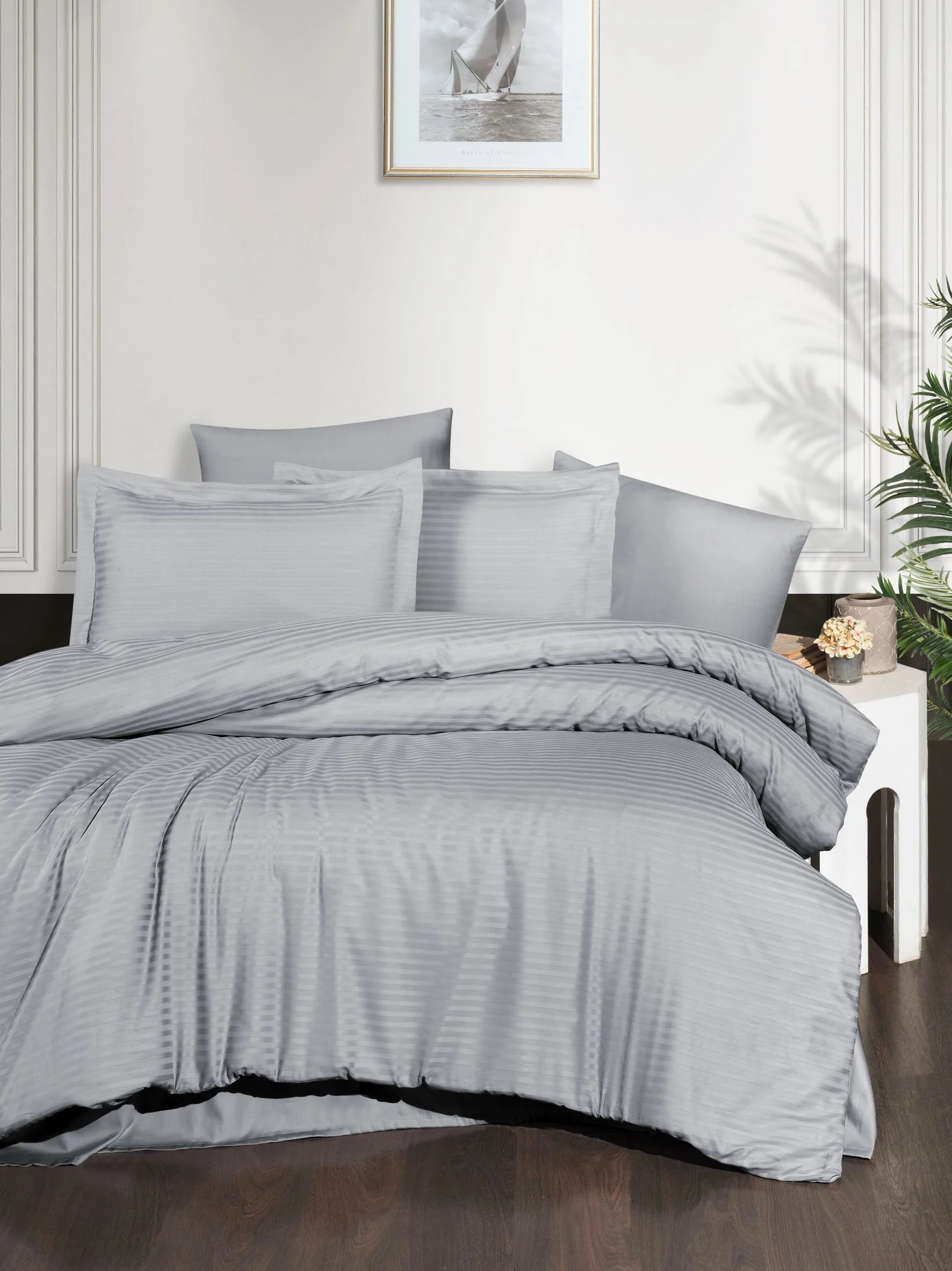 Постільна білизна Bella Home Elite Satin 200х220 Gri