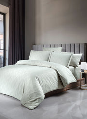 Постільна білизна First Choice Jacquard Satin 200 х 220 см Boris Ice