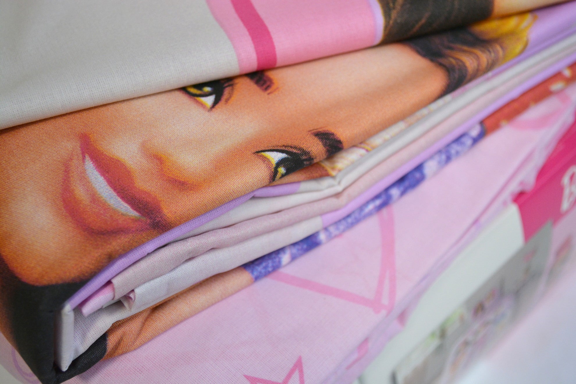 Постільна білизна TAC Disney 160×220 см Barbie Shine