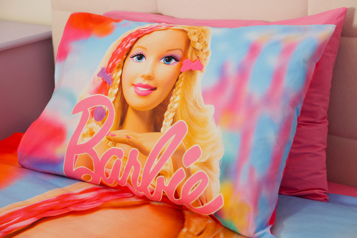 Дитяча постільна білизна Kayra Ranforse 160x220 Barbie Cute
