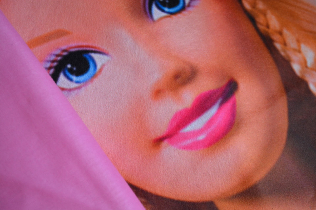 Дитяча постільна білизна Kayra Ranforse 160x220 Barbie Cute