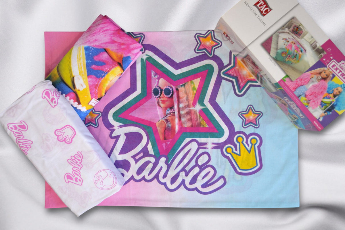 Постільна білизна TAC Disney 160x220 см Barbie Extra