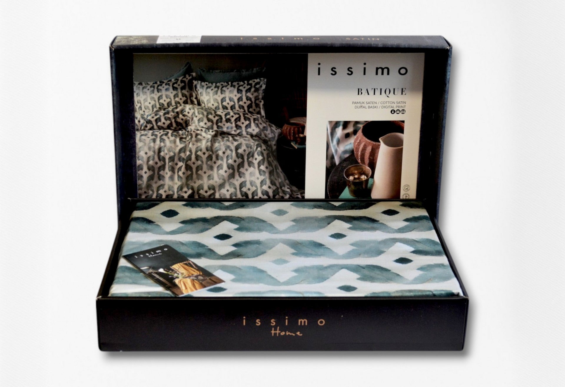 Комплект постільної білизни Issimo Digital Satin 200х220 см Batigue