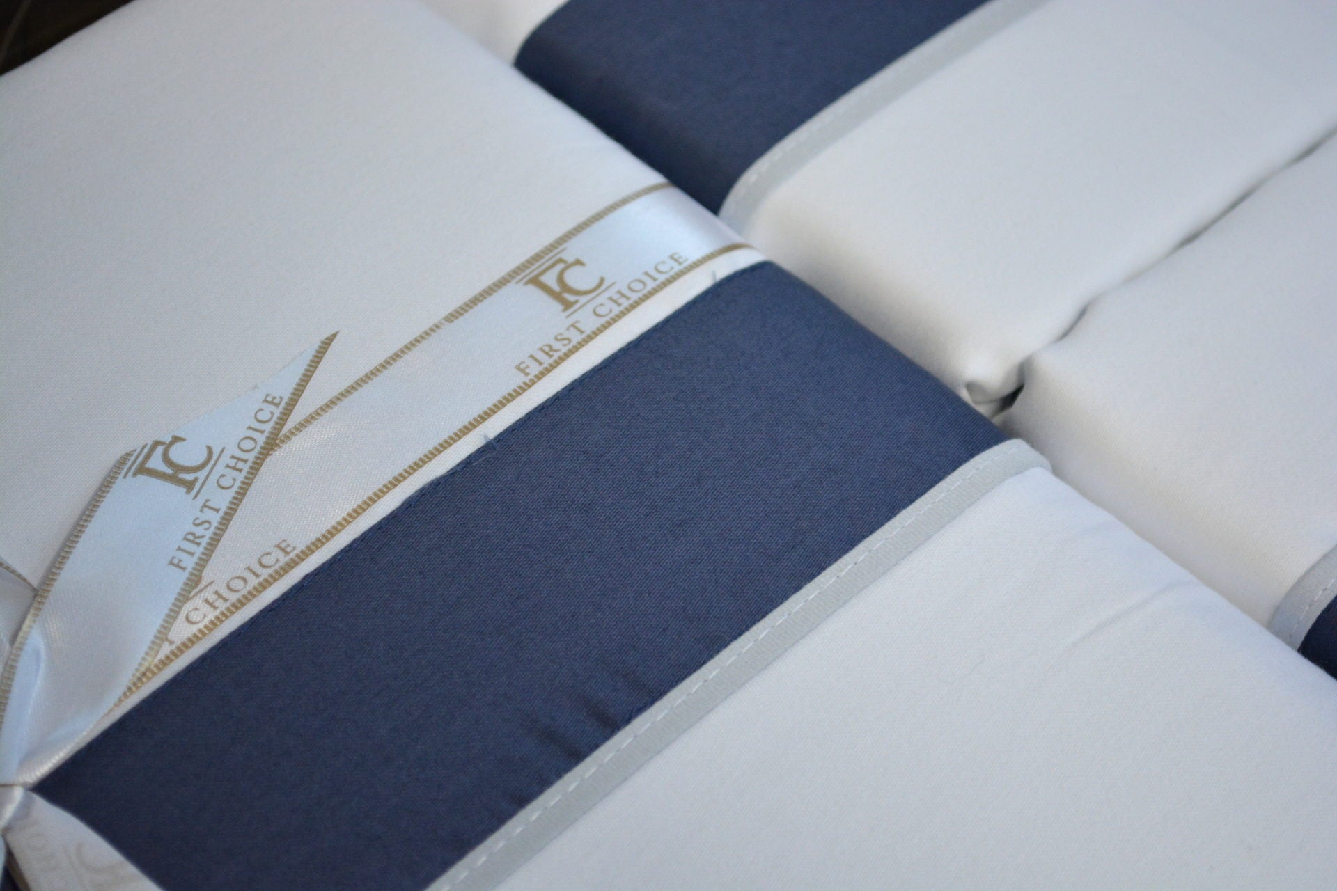 Комплект постільної білизни First Choice Deluxe Satin 200х220 Belezza White