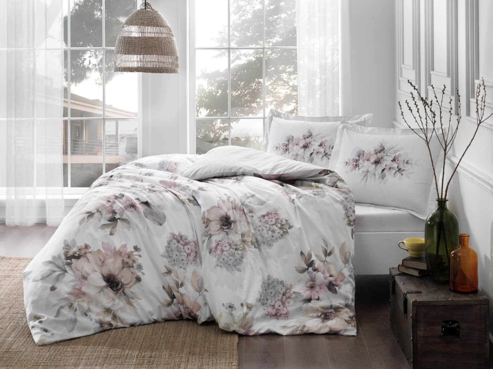 Постільна білизна TAC Satin 200x220 см Bennie