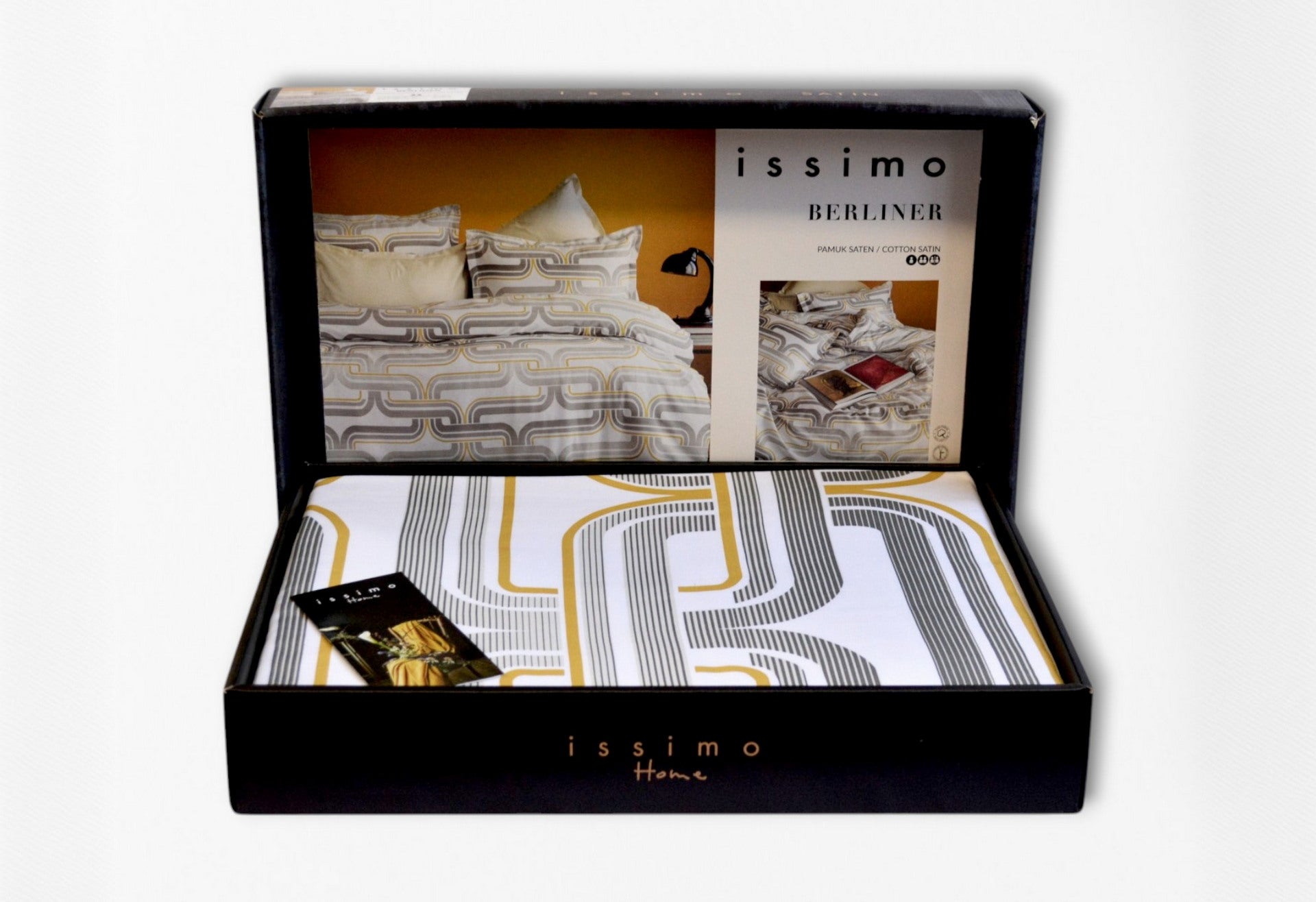 Комплект постільної білизни Issimo Coton Satin 200х220 см Berliner