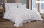 Постільна білизна Cotton Shine Stripe Satin 200х220 Beyaz