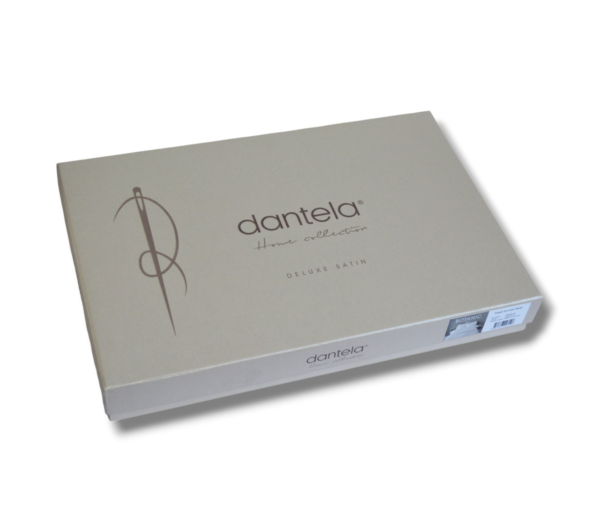 Комплект постільної білизни Dantela Digital Satin 200х220 см Botanik