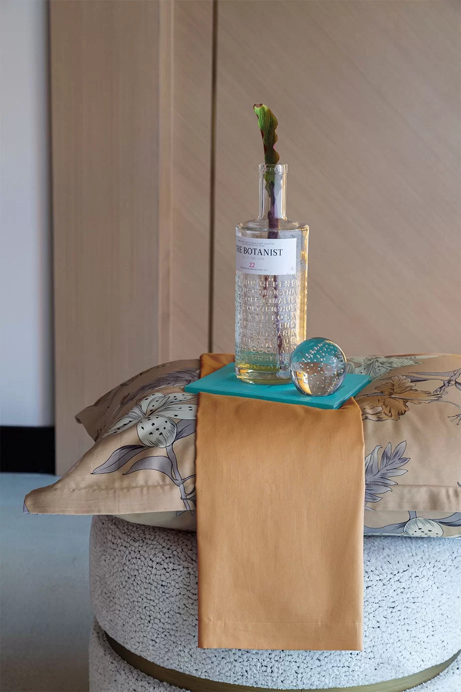 Комплект постільної білизни Issimo Digital Satin 200х220 см Botanist