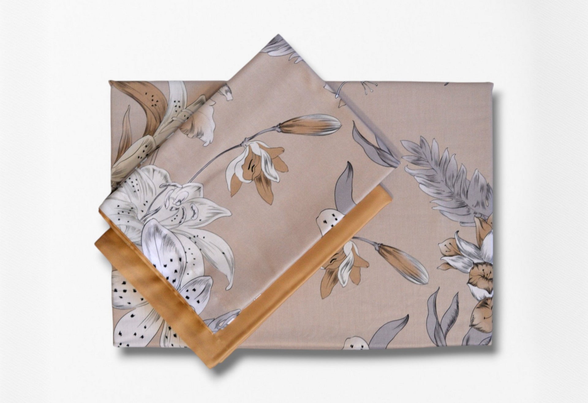 Комплект постільної білизни Issimo Digital Satin 200х220 см Botanist