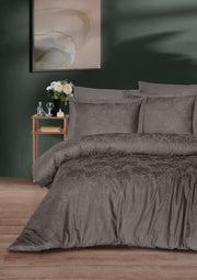 Комплект постільної білизни Saheser Delux Jacquard 300 TC 200х220 см Celesta Vizon