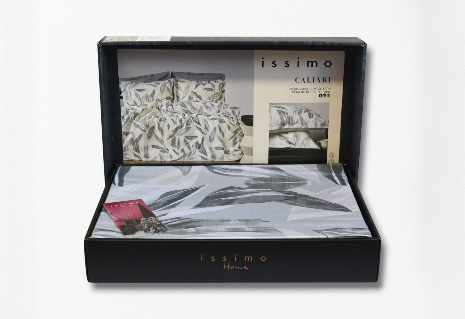 Комплект постільної білизни Issimo Digital Satin 200х220 см Caliari