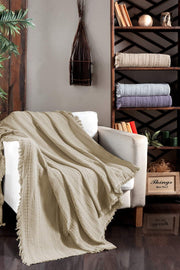 Вафельне простирадло First Choice Sole 220x240 см. Cappuccino