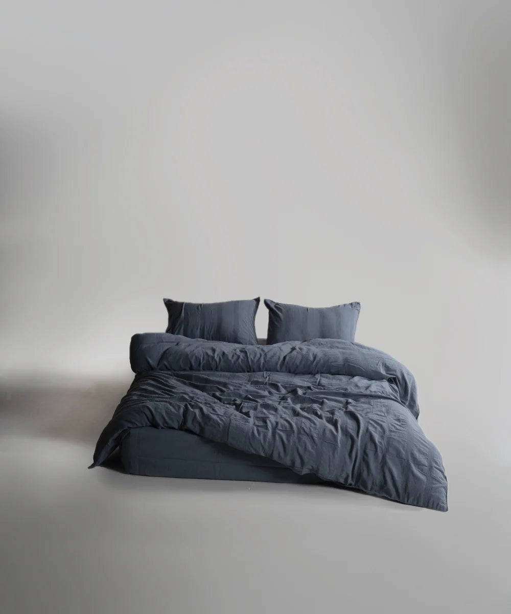 Постільна білизна Limasso Stonewashed Cassandra 200 х 220 см Castle Rock