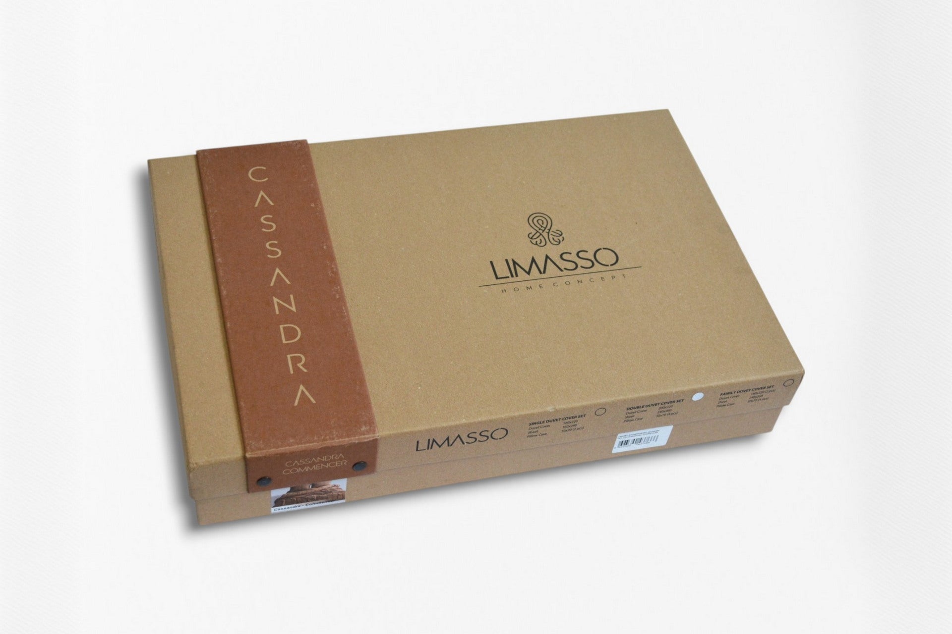 Постільна білизна Limasso Stonewashed Cassandra 200 х 220 см Commencer