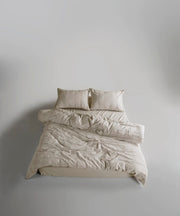 Постільна білизна Limasso Stonewashed Cassandra 200 х 220 см (2 наволочки) Cream