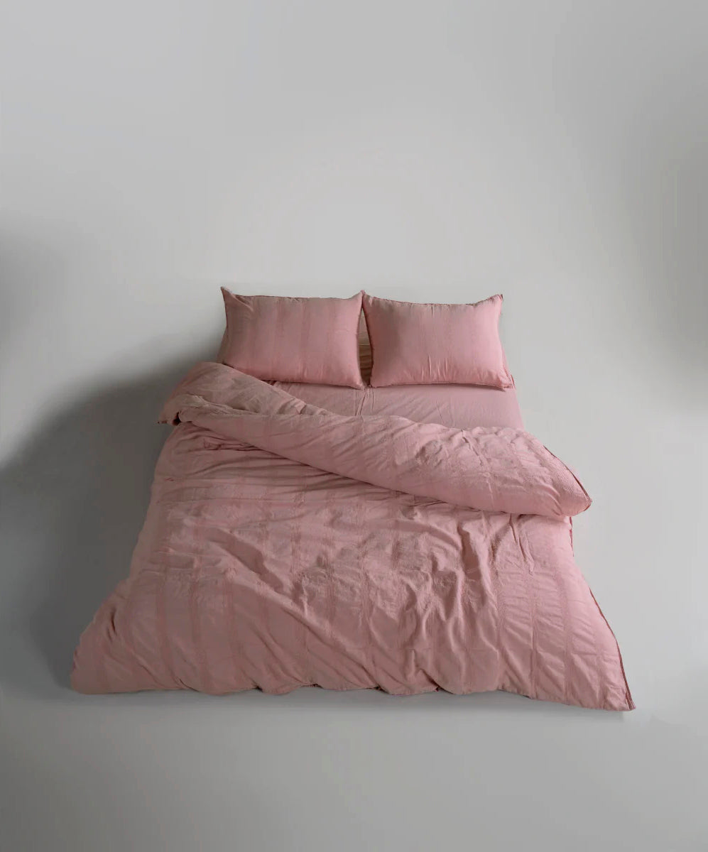Постільна білизна Limasso Stonewashed Cassandra 200 х 220 см Pale Mavue
