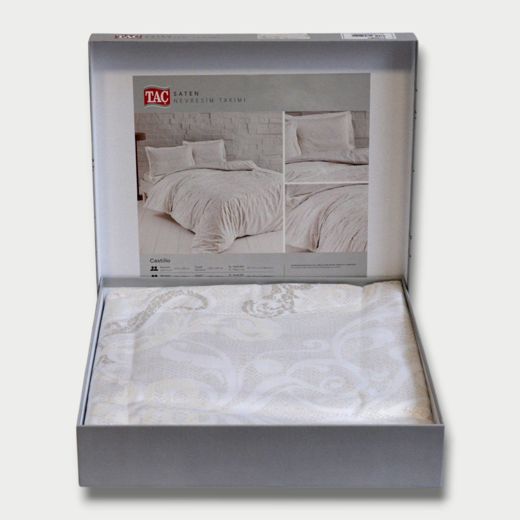 Постільна білизна TAC Satin 200x220 см  Casilla
