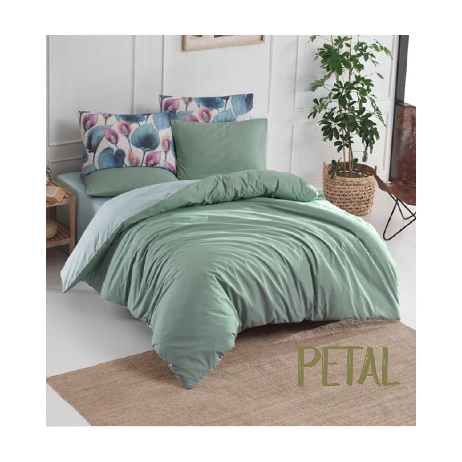 Постільна білизна Charlotte Duz Boya 200x220 см Petal