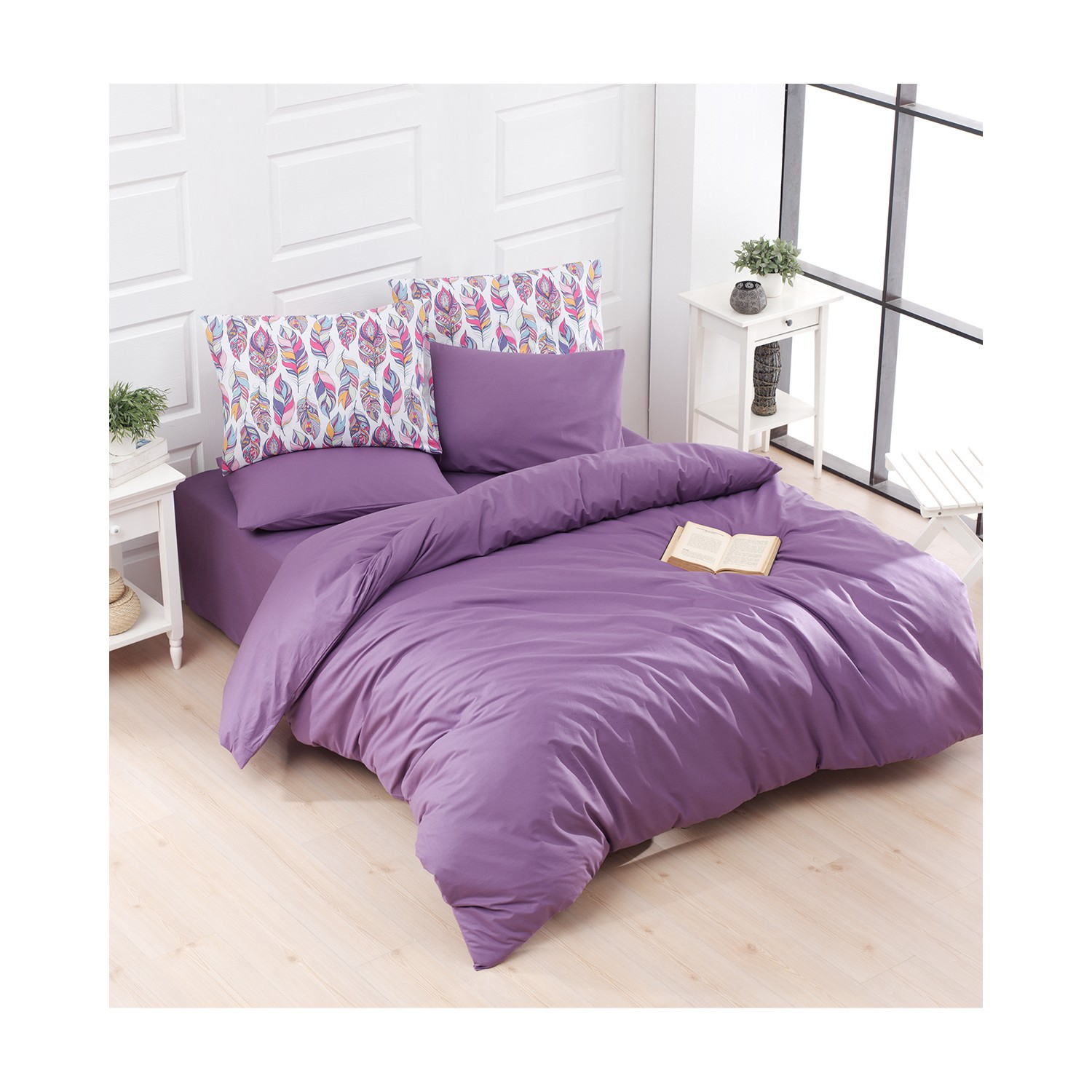 Постільна білизна Charlotte Duz Boya 200x220 см Pluma