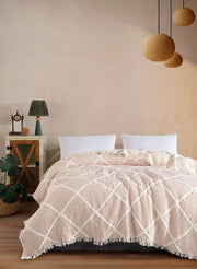 Муслінове покривало Charlotte Exclusive 230 х 250 см. Bej