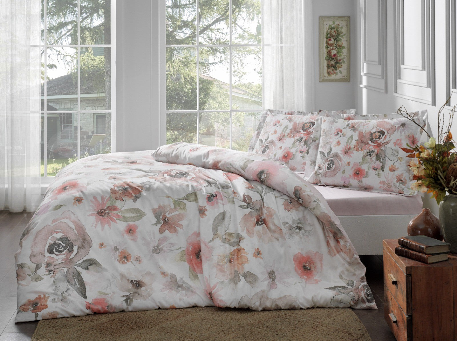 Постільна білизна TAC Satin 200x220 см Clara