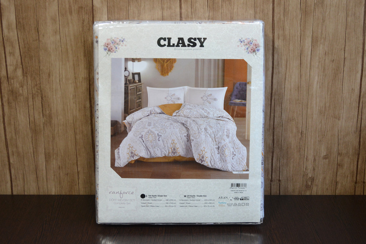 Всесезонний комплект постільної білизни Clasy Aramis 180х230 см