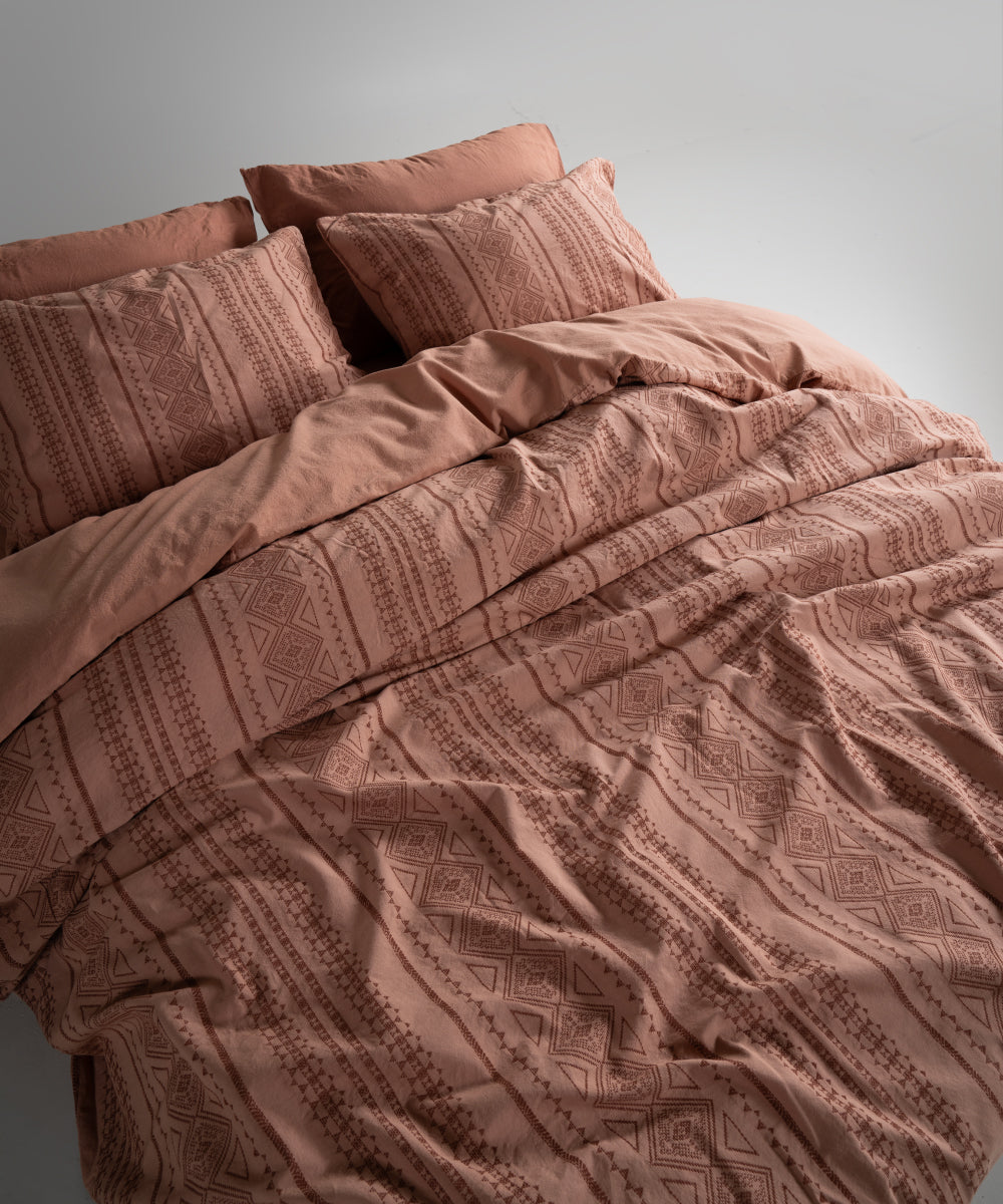 Постільна білизна Limasso Stonewashed Coastal Trio 200 х 220 см Commencer