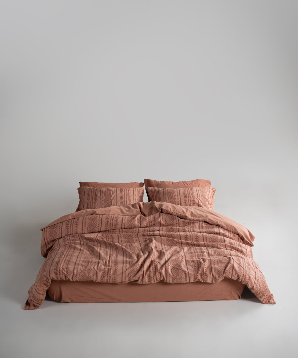 Постільна білизна Limasso Stonewashed Coastal Trio 200 х 220 см Commencer
