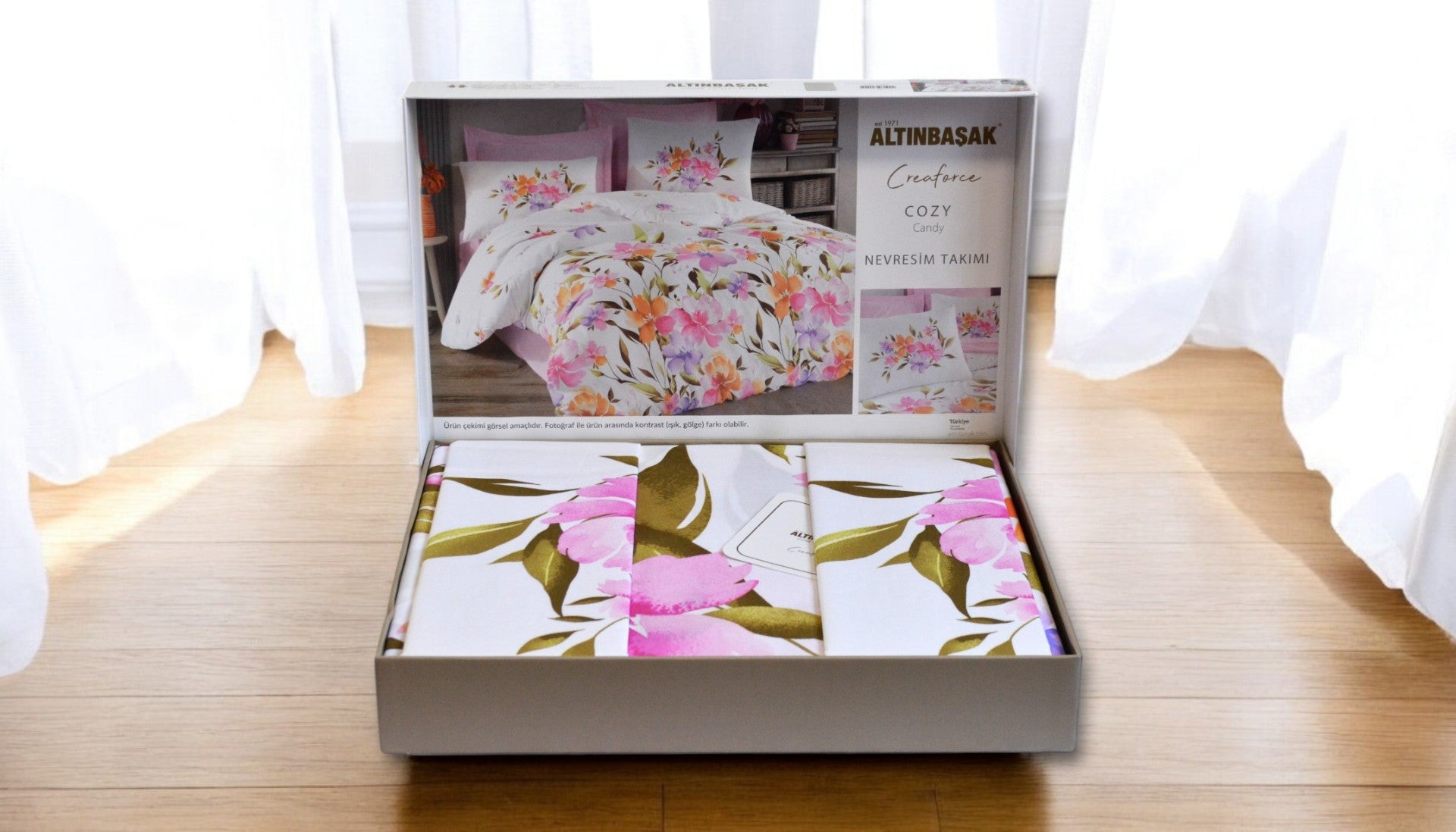 Постільна білизна Altinbasak Ranforse 160 х 220 см Cozy Candy