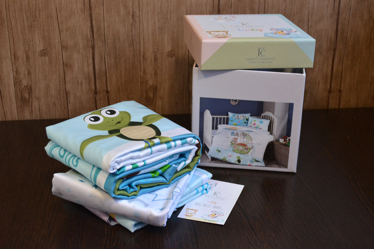 Постільна білизна для новонароджених First Choice Baby Digital Satin 100х150 см. Discover