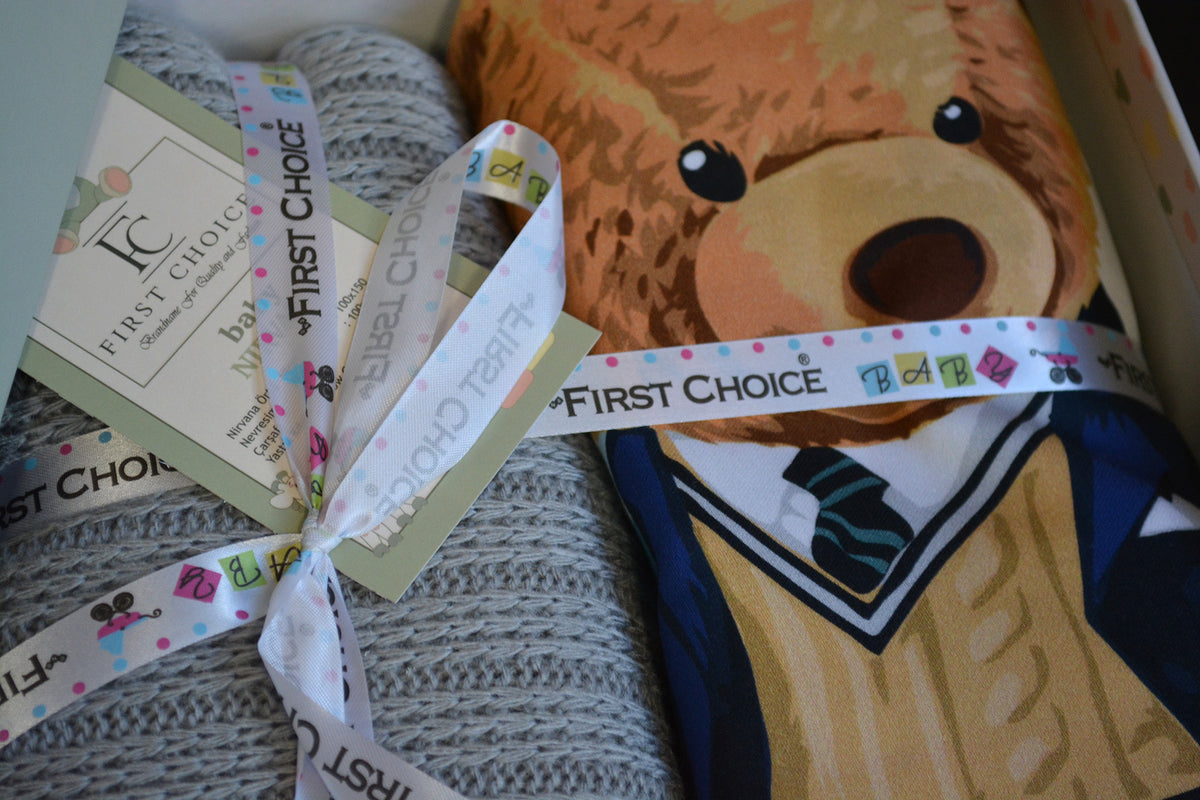Постільна білизна для новонароджених з пледом First Choice Baby Digital Satin Nirvana 100х150 см. Monty