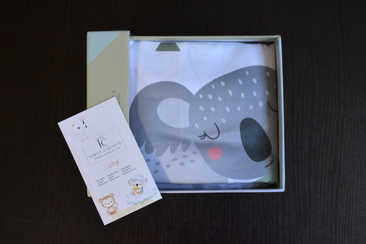 Постільна білизна для новонароджених First Choice Baby Digital Satin 100х150 см. Koala