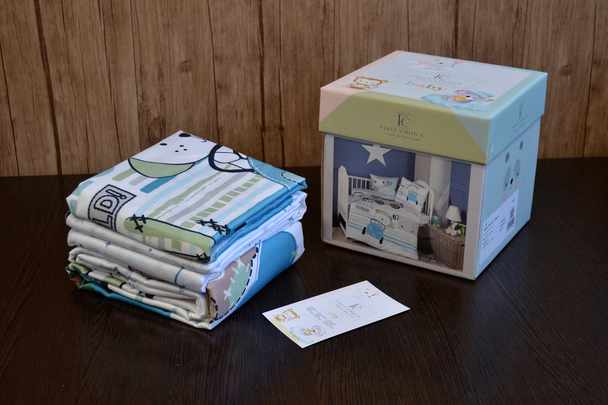 Постільна білизна для новонароджених First Choice Baby Digital Satin 100х150 см. Joyce