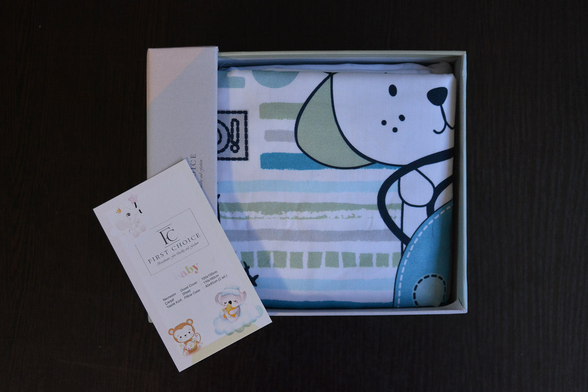 Постільна білизна для новонароджених First Choice Baby Digital Satin 100х150 см. Joyce