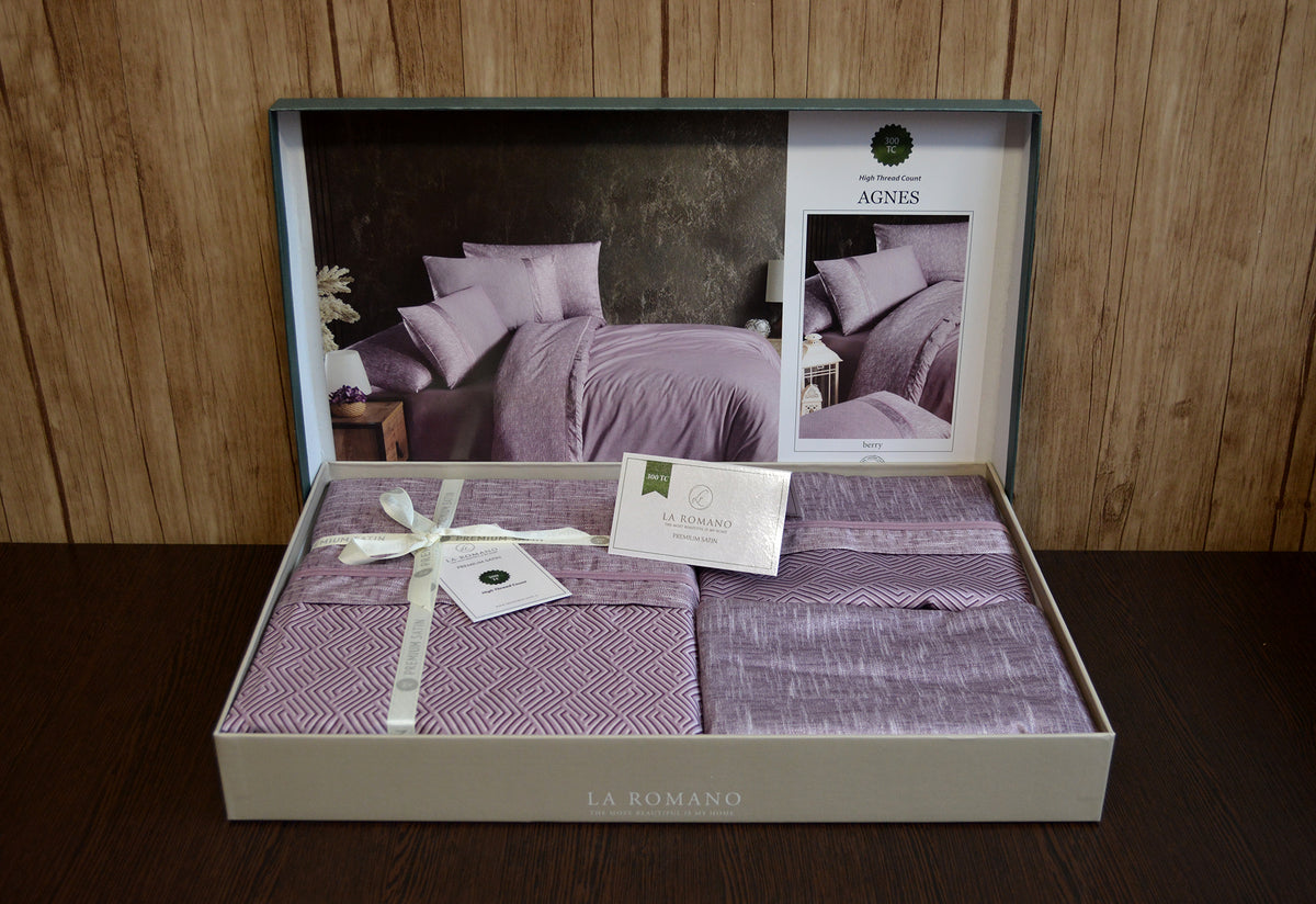 Постільна білизна La Romano Premium Satin 200×220 см Agnes Berry