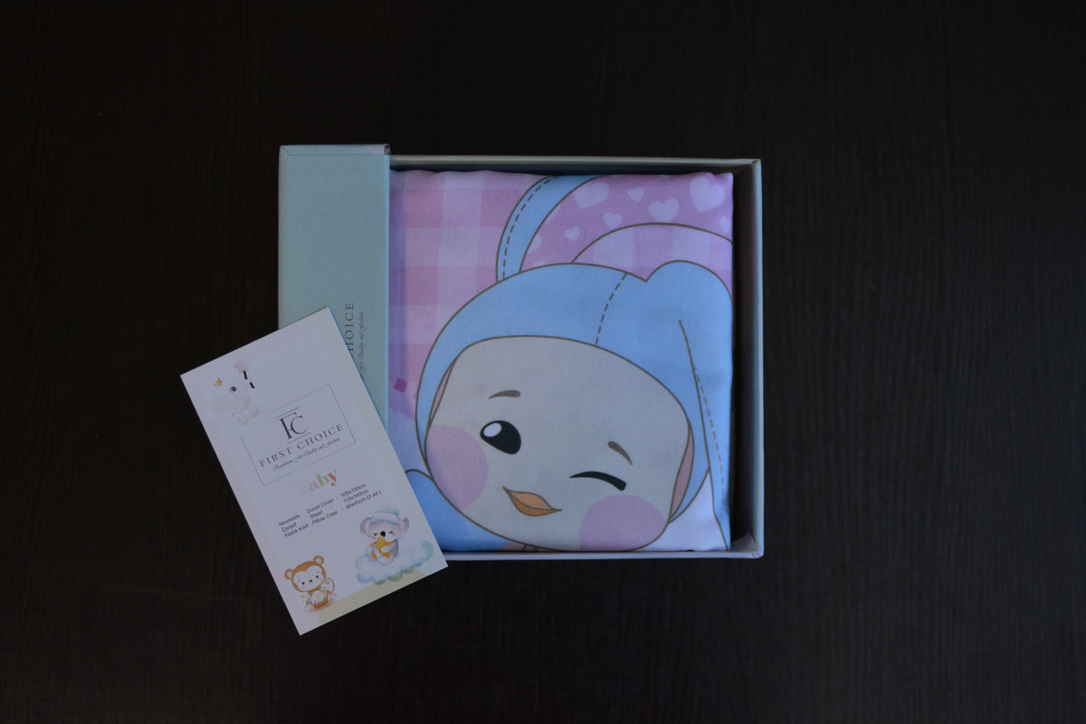 Постільна білизна для новонароджених First Choice Baby Digital Satin 100х150 см. Wenny
