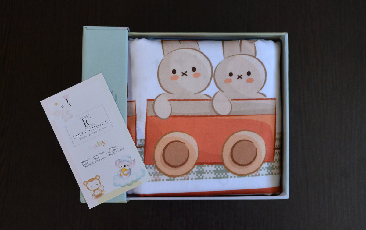 Постільна білизна для новонароджених First Choice Baby Digital Satin 100х150 см. Toys