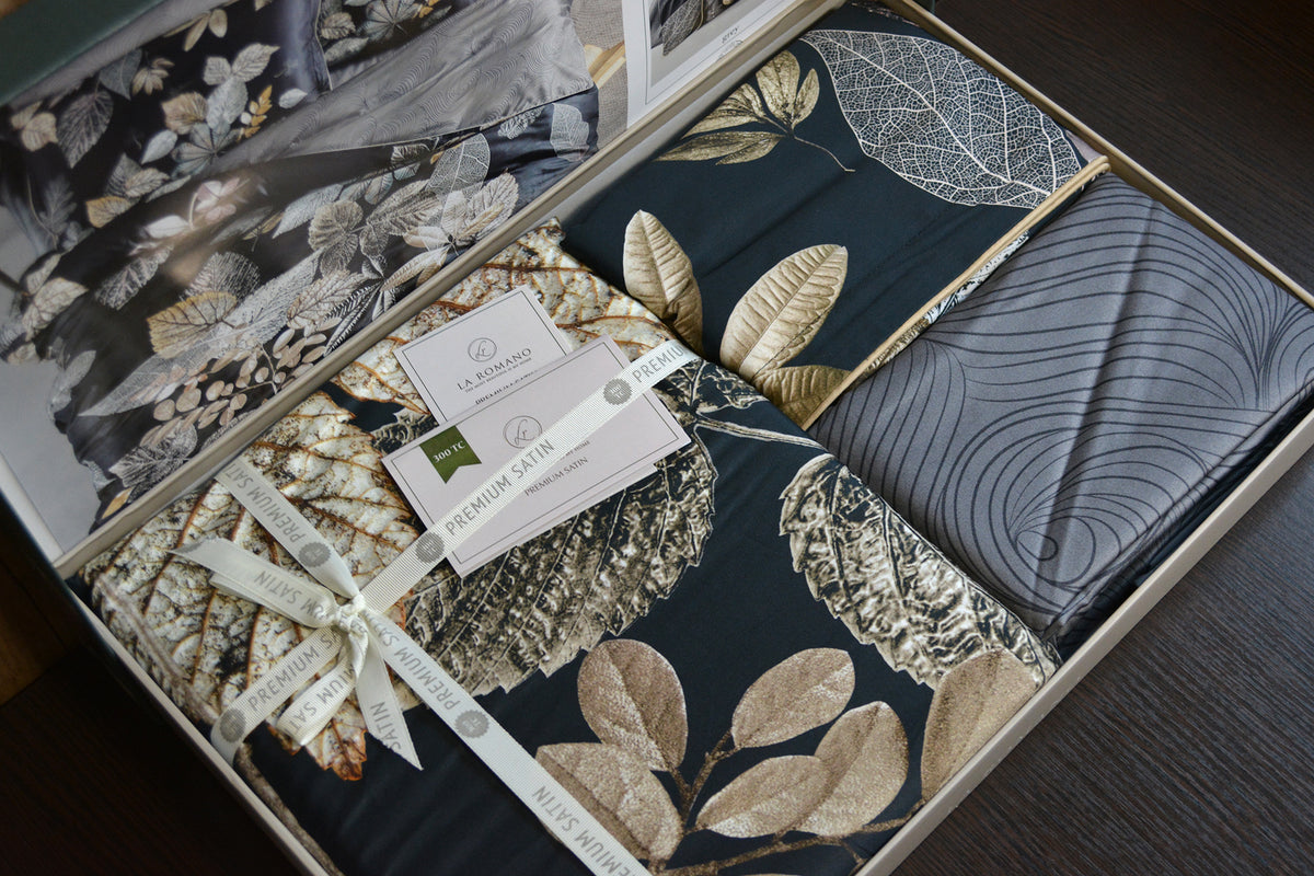 Постільна білизна La Romano Premium Satin 200×220 см Daring Grey