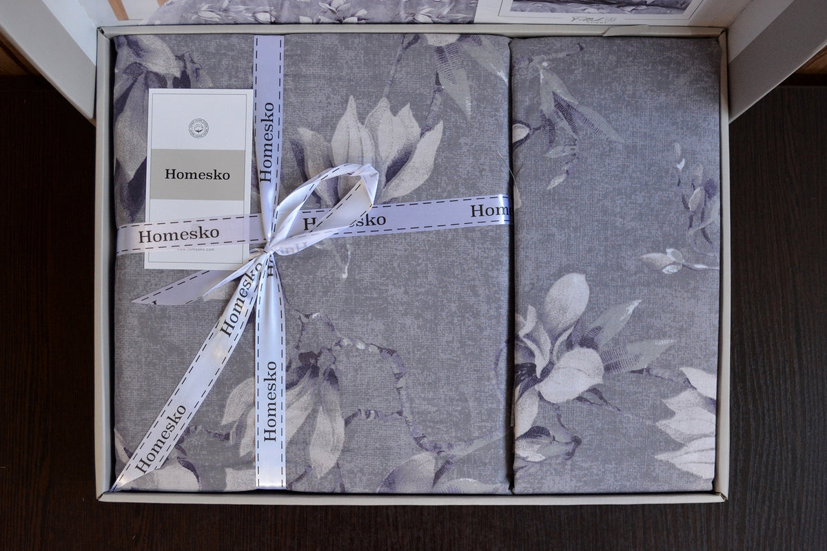 Постільна білизна First Choice Homesko Ranforse 160 х 220 см Marea Quicksilver