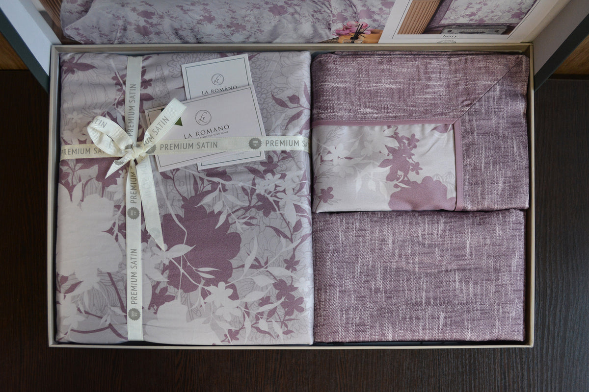 Постільна білизна La Romano Premium Satin 200×220 см Lily Berry