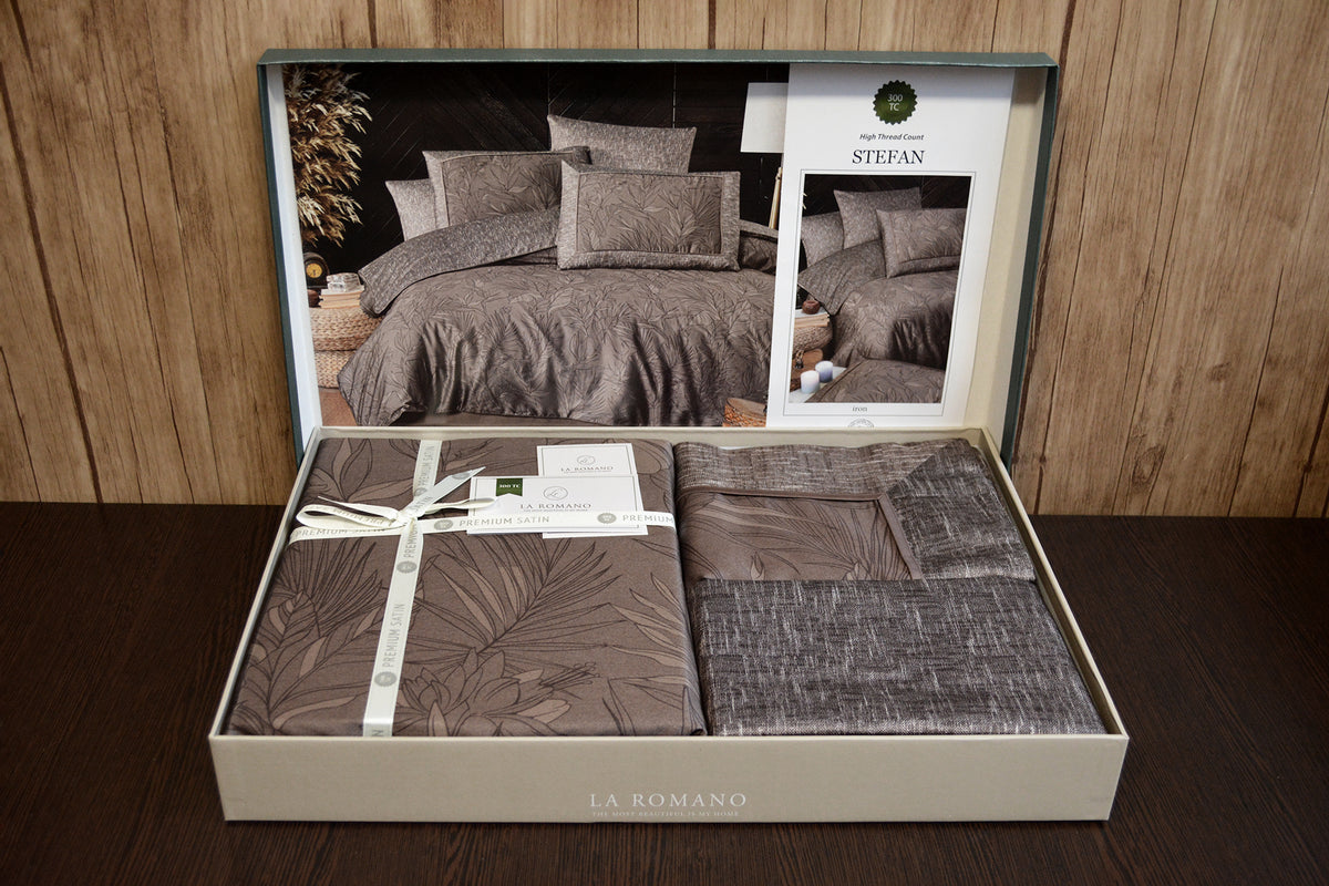 Постільна білизна La Romano Premium Satin 200×220 см Stefan Iron