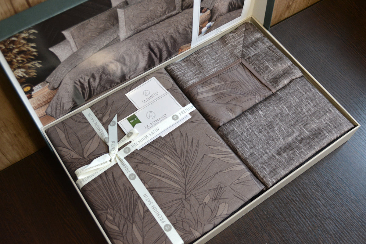Постільна білизна La Romano Premium Satin 200×220 см Stefan Iron