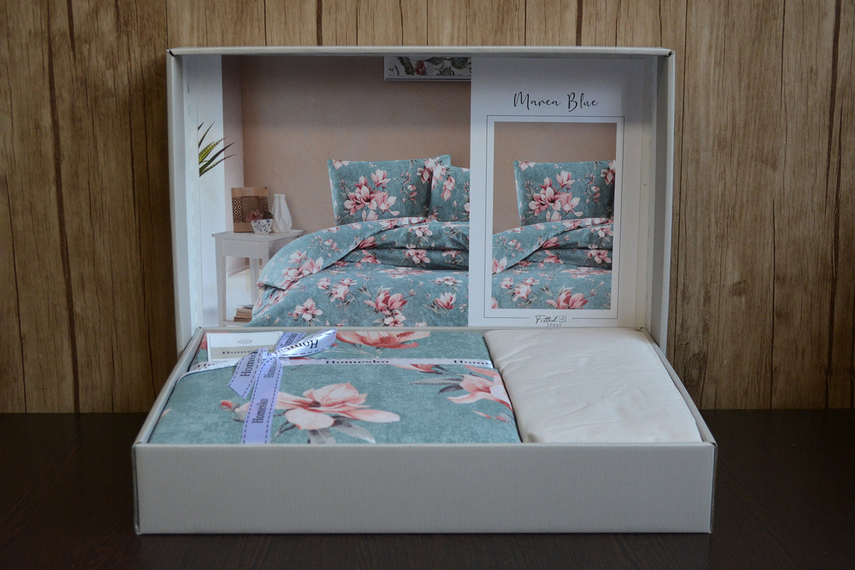 Постільна білизна First Choice Homesko Ranforse 160 х 220 см Marea Blue
