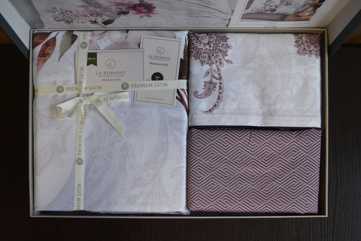 Постільна білизна La Romano Premium Satin 200×220 см Dolce Berry