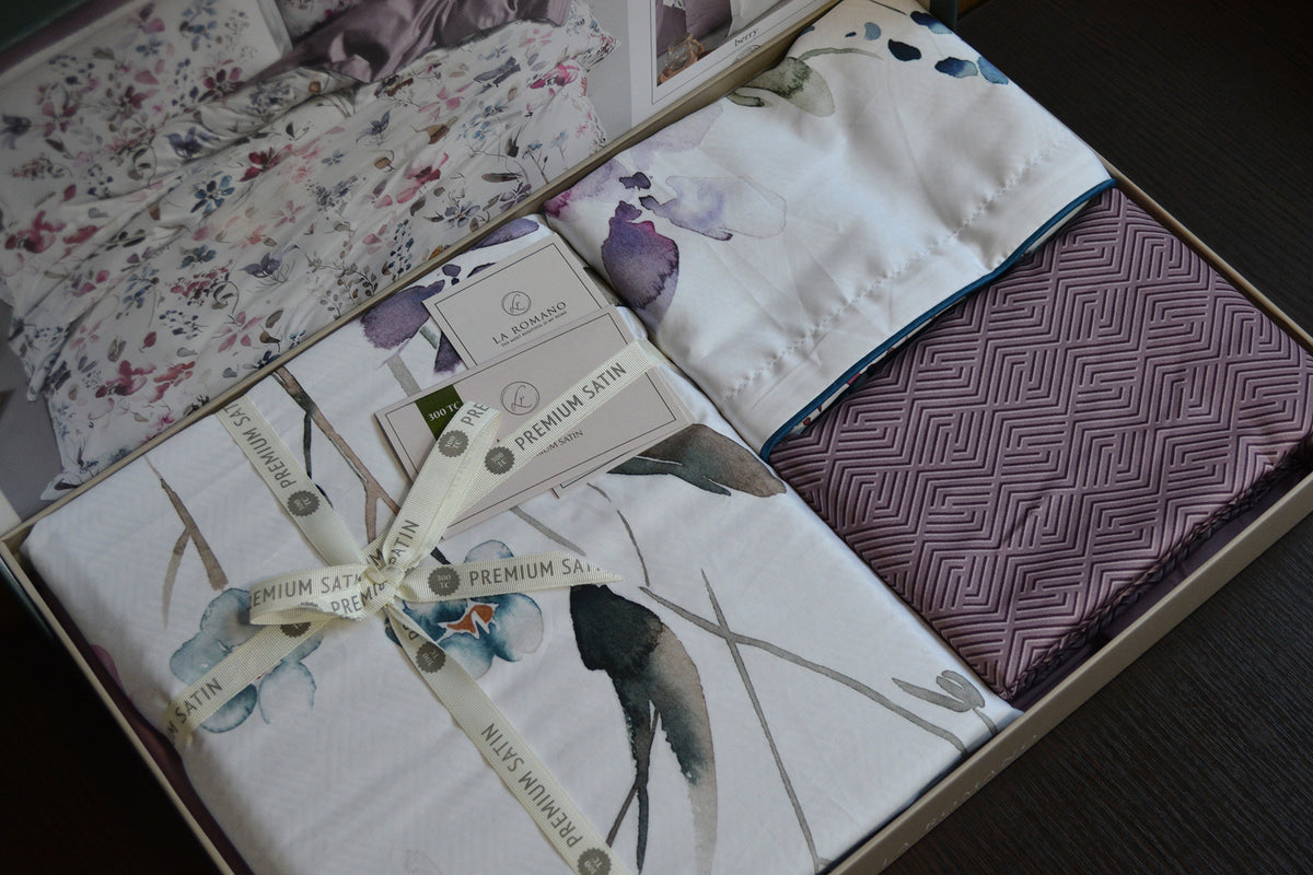 Постільна білизна La Romano Premium Satin 200×220 см Delcina Berry