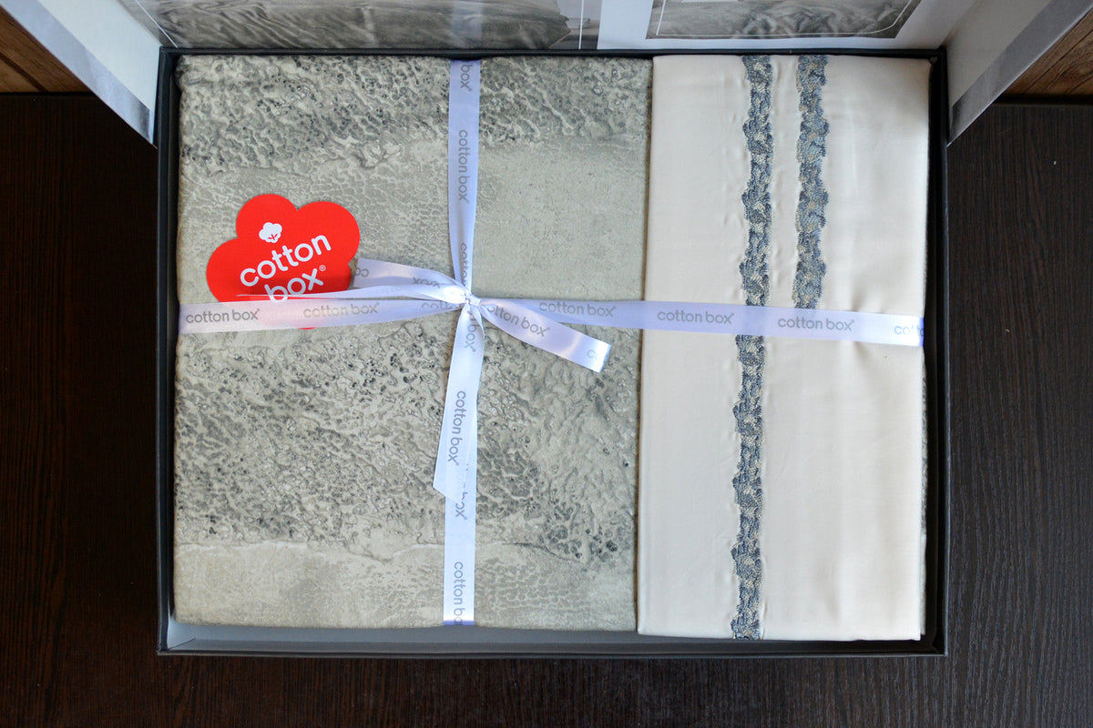 Комплект постільної білизни Cotton Box Elite Saten 200×220 Sendero Haki