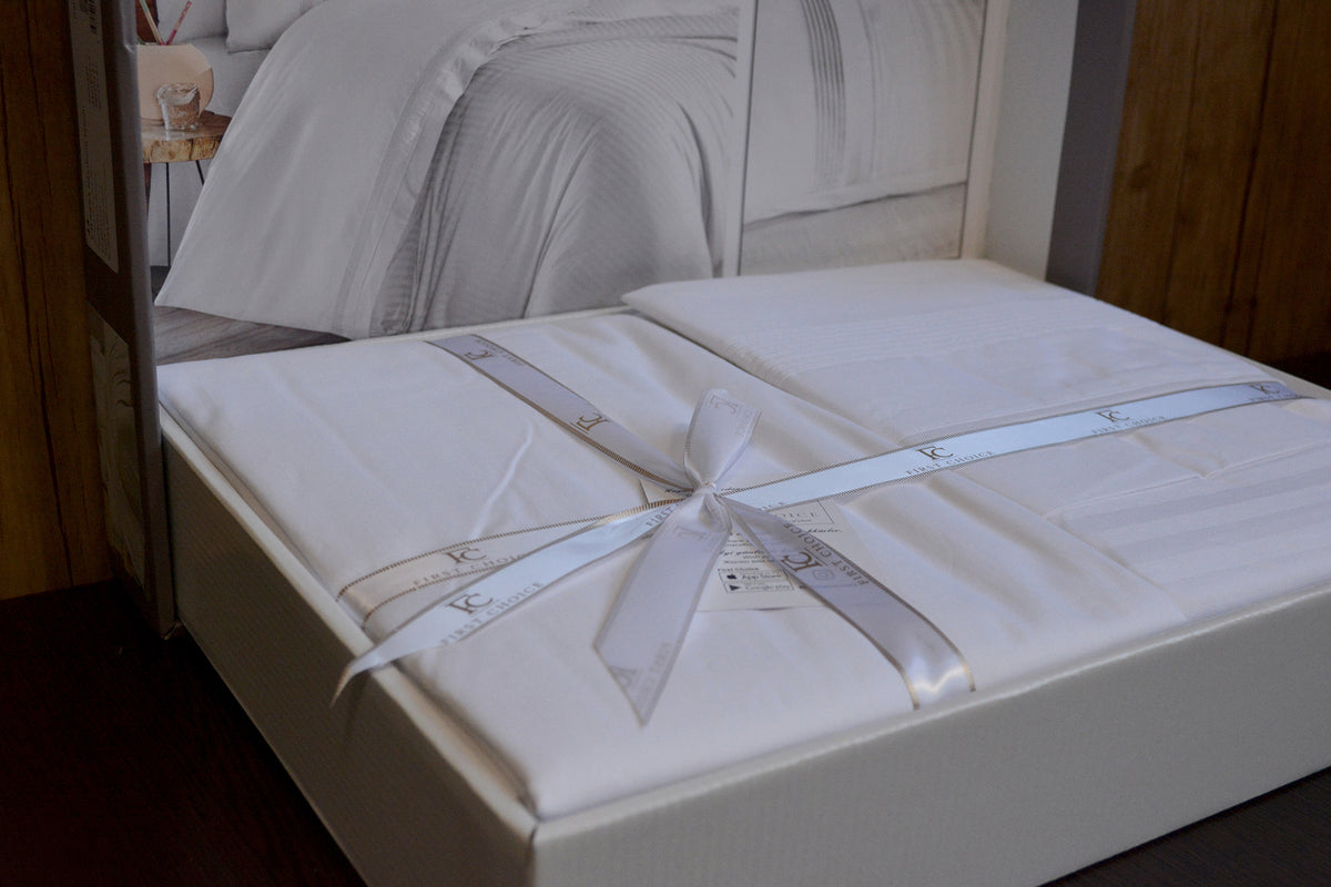 Постільна білизна First Choice Ranforce Deluxe 200 х 220 см Gala White